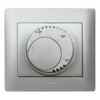 Legrand 775685 Galea soft aluminium Raumthermostat (775685)