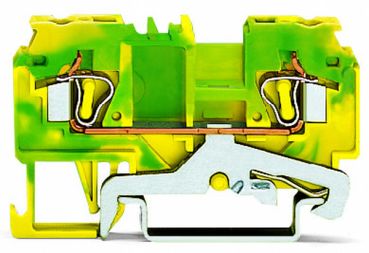 Wago 880-907 grün-gelb 4qmm 2 Leiter Schutzleiterklemme (880-907)