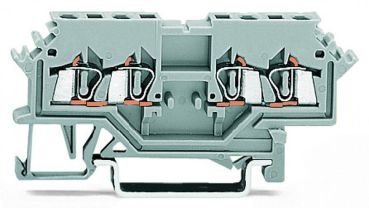 Wago 279-626 1,5qmm grau Doppeldurchgangsklemme (279-626)
