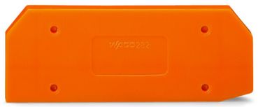 Wago 282-315 orange Abschlussplatte u. Zwischenplatte (282-315)