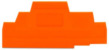 Wago 280-304 orange Abschlussplatte u. Zwischenplatte (280-304)