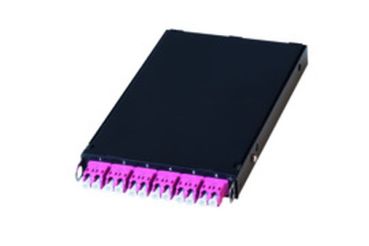 Telegärtner 0,5HE 6xLC D MM violett HD3-Spleiß-Modul (100022355)