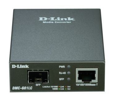 D-Link SFP 10/100/1000 Mbit/s TP zu 100/1000 Gigabit Ethernet Konverter (DMC-G01LC/E)