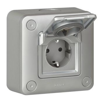 Legrand 077856 Green Up Soliroc IP55 IK10 Ladesteckdose (077856)