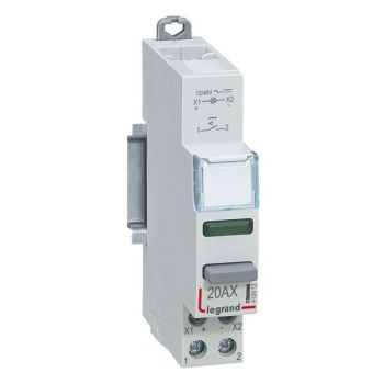 Legrand CX3 20A 1S+GN 12/48V Druckschalter (412912)