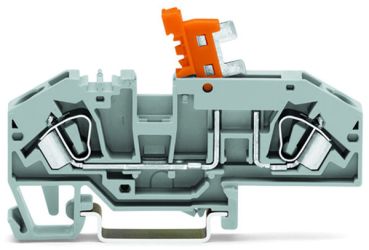 Wago 282-697 grau mit Prüfmöglichkeit 2 Leiter Trennklemme (282-697)