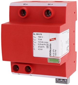 DEHN DEHNcombo DCB YPV 1500FM bis 1500VDC Kombiableiter (900076)