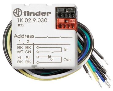 Finder 2Kanäle für Unterputzmontage KNX-Modul (1K.02.9.030)