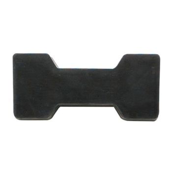 Walther LBH:100x50x40mm 5K Zapfen schwarz Kabelbrücke (39870053)