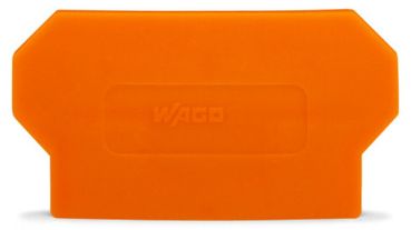 Wago 285-327 überstehend orange Trennwand (285-327)