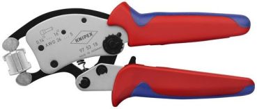 Knipex 0,14-16qmm Vierkantpressung Aderendhülsen-Presszange (97 53 18 SB)