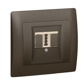 Legrand 771242 TAE Telefon Galea dark bronze Abdeckung (771242)