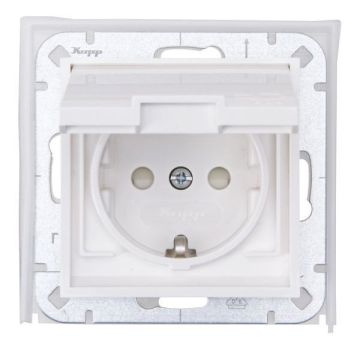 Heinrich UP-FR Steckd.HK07.1f.r-weiß SCHUKO-Steckdose (954029009)