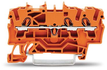 Wago 2002-1302 TOPJOB S 2,5qmm orange 3 Leiter Durchgangsklemme (2002-1302)