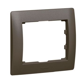 Legrand 771201 1fach Galea dark bronze Rahmen (771201)