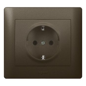 Legrand 771262 Galea dark bronze Steckdose (771262)