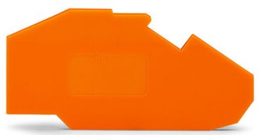 Wago 782-317 orange Abschlussplatte u. Zwischenplatte (782-317)