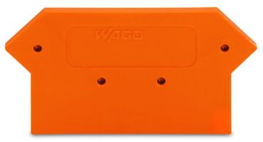 Wago 281-317 orange Abschlussplatte u. Zwischenplatte (281-317)