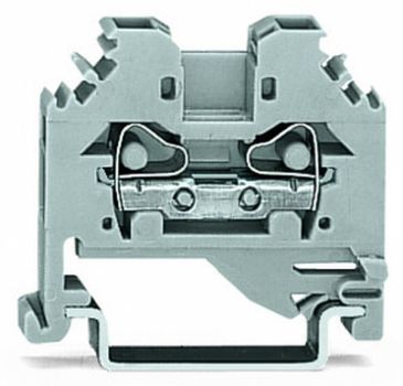 Wago 281-101 4qmm grau 2 Leiter Durchgangsklemme (281-101)