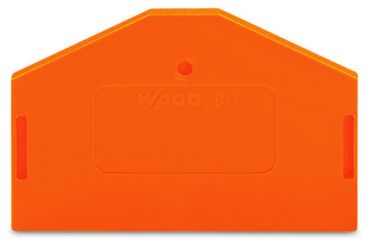 Wago 280-313 orange Abschlussplatte u. Zwischenplatte (280-313)