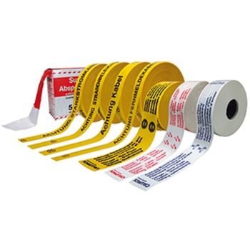 Cellpack Nr.26 "Kabel" 40mmx250m gelb Trassenwarnband (145862)