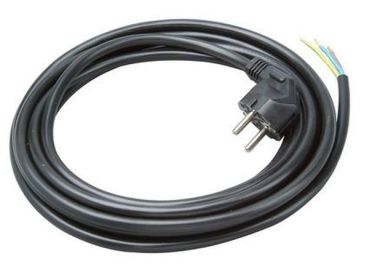 Heinrich 5m H05VV-F 3G1,5 qmm mit Schukostecker Zuleitung (147705011)
