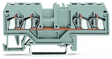 Wago 280-633 2,5qmm grau 4 Leiter Durchgangsklemme (280-633)