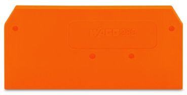 Wago 280-309 orange Abschlussplatte u. Zwischenplatte (280-309)