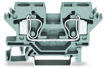 Wago 284-601 10qmm grau 2 Leiter Durchgangsklemme (284-601)