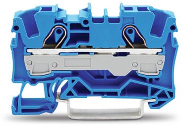Wago 2006-1204 6qmm blau 2 Leiter Durchgangsklemme (2006-1204)