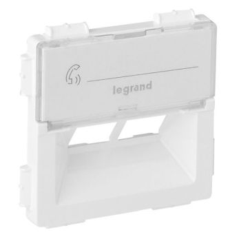 Legrand VLIFE Rutenbeck 2-F ultraweiss Abdeckung (755380)