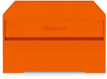 Wago 282-312 orange Abschlussplatte u. Zwischenplatte (282-312)