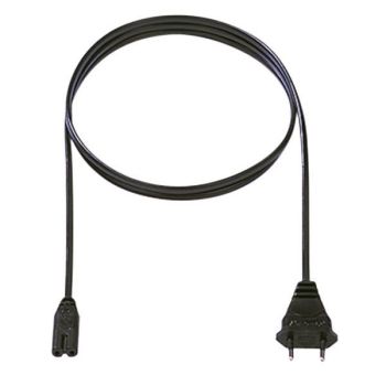 Bachmann 251.183 H03VVH2-F 2x0,75 1,5m schwarz Zuleitung (251.183)