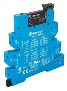 Finder SSR 1 Schließer 2A/230V Eingang 12V SSR-Koppelrelais-MasterBASIC (39.10.7.012.8240)