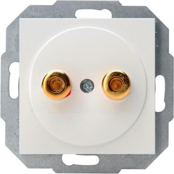 Heinrich HK07 reinweiß Lautsprechersteckdose (951629004)