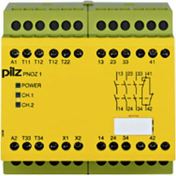 Pilz PNOZ 1 24 V DC 3S 1OE Not-Aus-Sicherheitsschalter (775695)