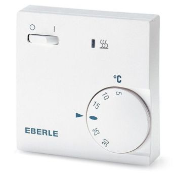 Eberle RTR-E 6202 mit 1 Schalter Raumtemperaturregler (111110451100)