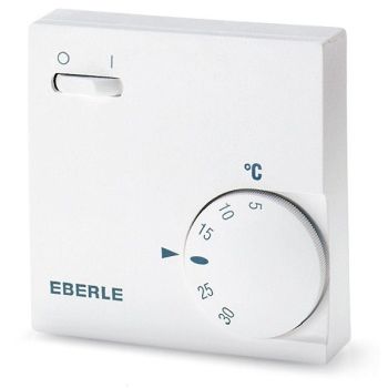 Eberle RTR-E 6763 mit 1 Schalter Raumtemperaturregler (111170351100)
