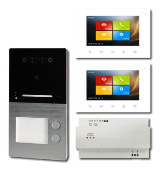 HHG Villa AP Set 2 FI Gesichtserkennung Video-Sprechanlagen-Set (Villa AP Set 2 FI)