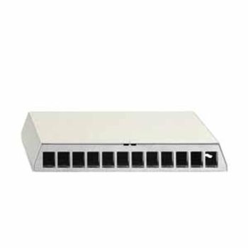 Rutenbeck PP-UM-Cat.6A iso 10G-12/12 Ap rw Patchpanel (23911212)