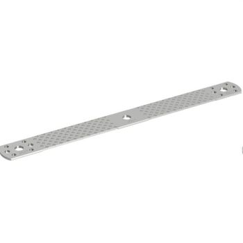 Pröpster Alu 50qmm 300mm mit Nietbild und M10mm Überbrückungsband (911 688)