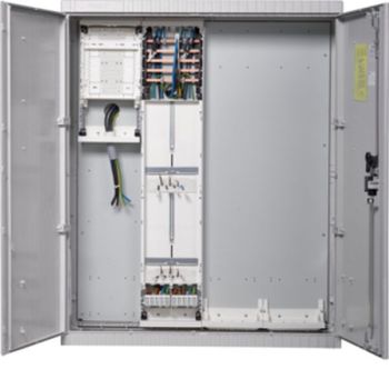 Hager ZAS132BD65A 3-Punkt 5-pol 2xLeerfeld Zähleranschlussschrank (ZAS132BD65A)