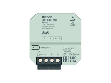 Theben KNX 1-fach f.Elektroheizungen DataSecure UP-Schaltaktor (4941642)