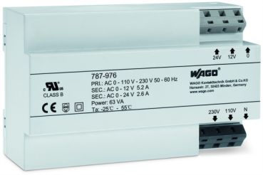 Wago 63VA Transformator (787-976)