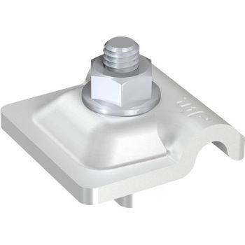 Pröpster Alu D:8mm Profil 28/15 mit HK-Schraube PV-Verbinder (111 812)