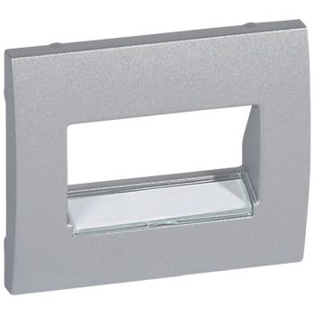 Legrand 771375 RJ45Galea soft aluminium Abdeckung (771375)