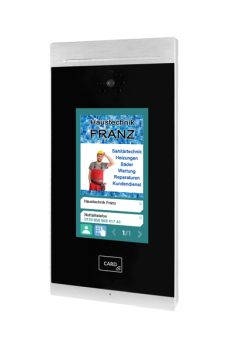 HHG AP bis 16-Fam mit RFID und Bluetooth® Türstation (Villa AP 8 AS)