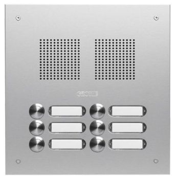 Grothe TS787 2-3 silber EV16 Klingeltaster Audio-Türstation (78723)