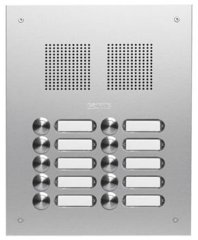 Grothe TS787 2-5 silber EV1 10 Klingeltaster Audio-Türstation (78725)