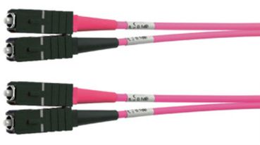 Telegärtner 50/125 OM4 L=2m Duplex-Rangierkabel (100011799)